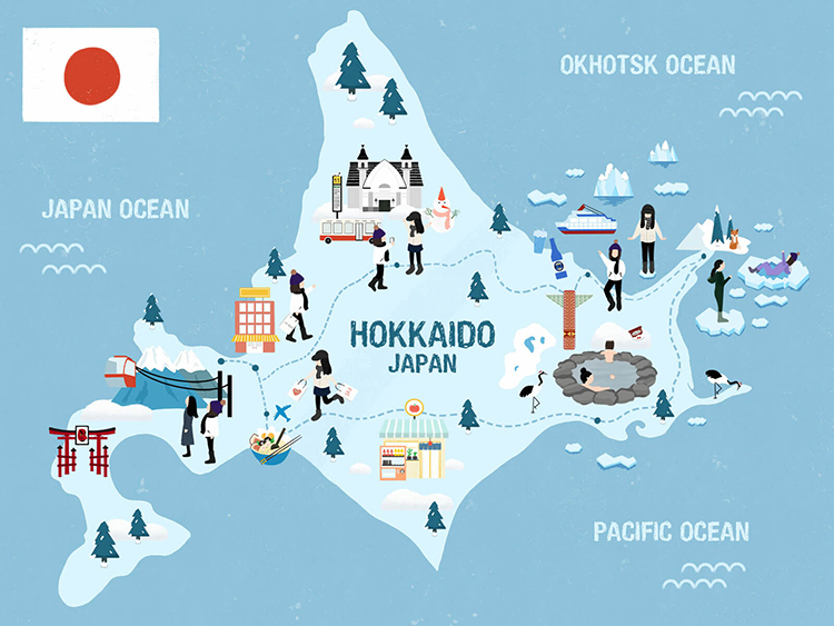 Bản đồ vùng Hokkaido ban-do-vung-hokkaido